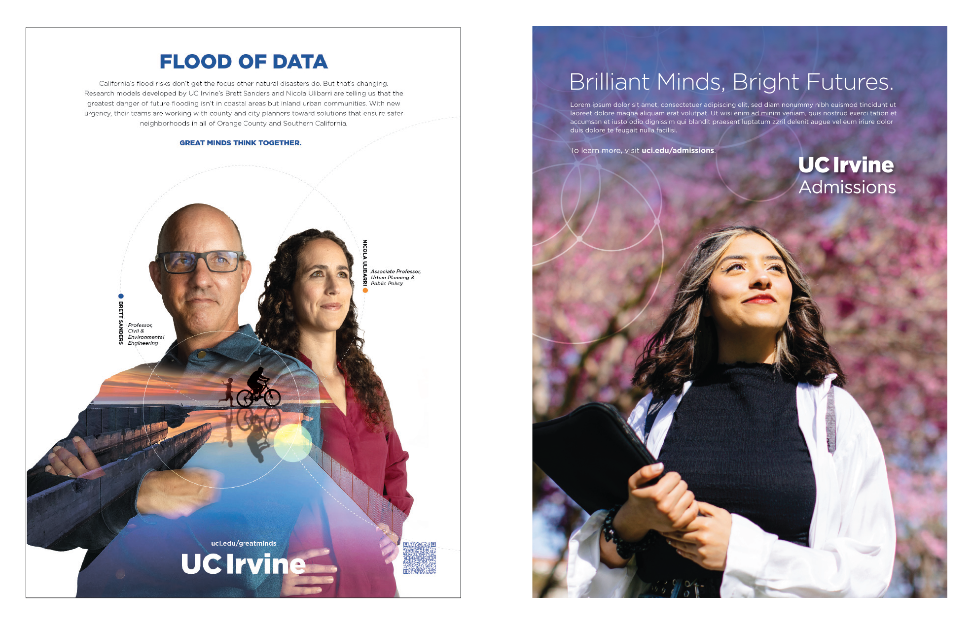 UC Irvine advertising example