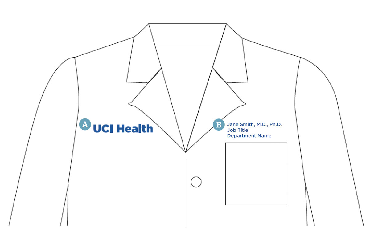 white coat example