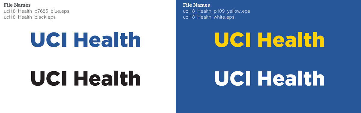 UCI Health signature examples